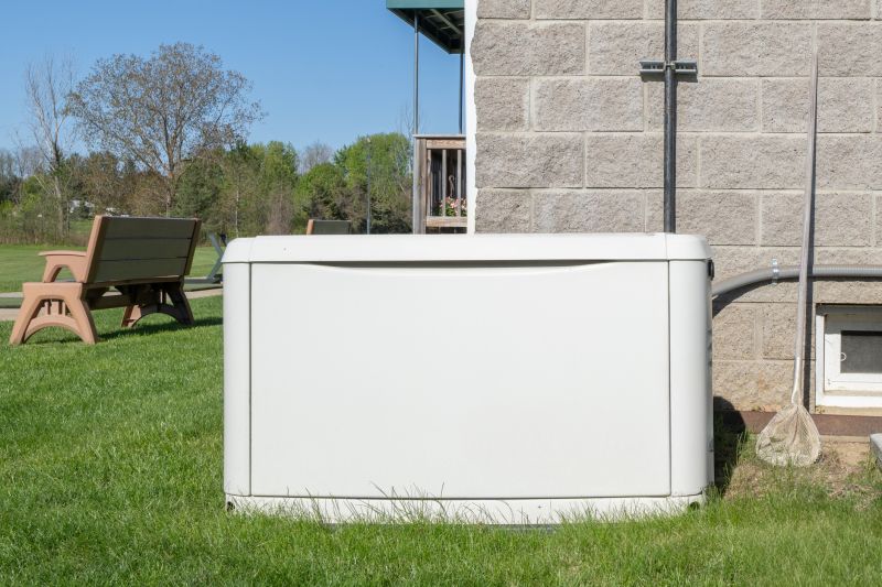 Generator Installed Near a House